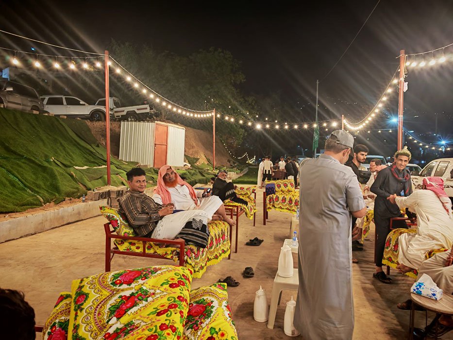 ليالي عيبان الرمضانية بوادي القاط .. ملتقى الأهالي وإحياء تاريخ سوقٍ تجاوز 400 عام