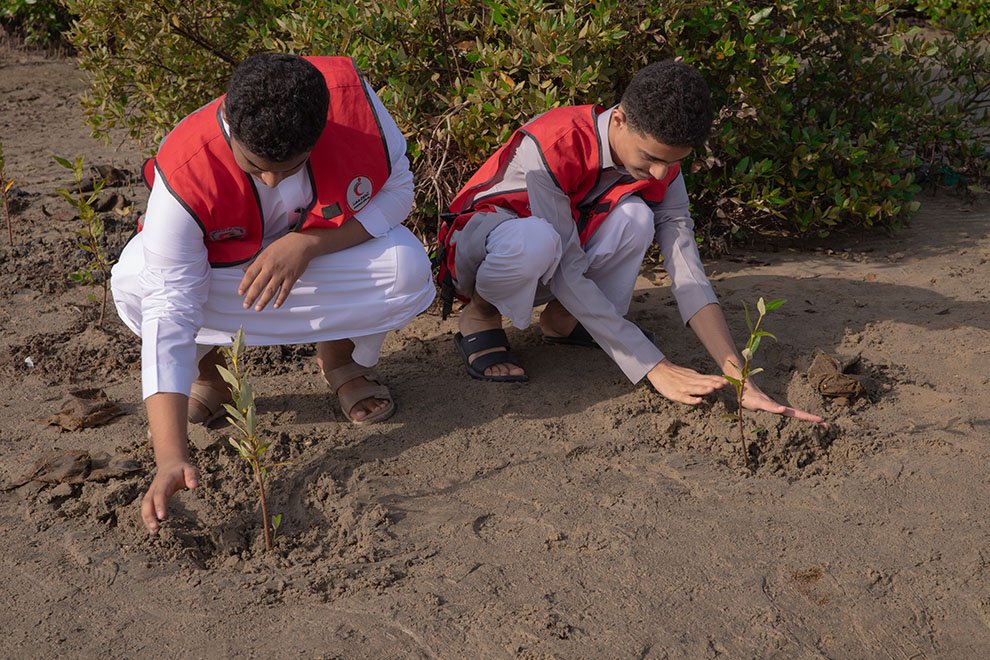 جمعية البيئة والتنمية الزراعية بجازان تحتفل باليوم العالمي للأراضي الرطبة بمبادرة مجتمعية لتنظيف الشواطئ وزراعة المانجروف