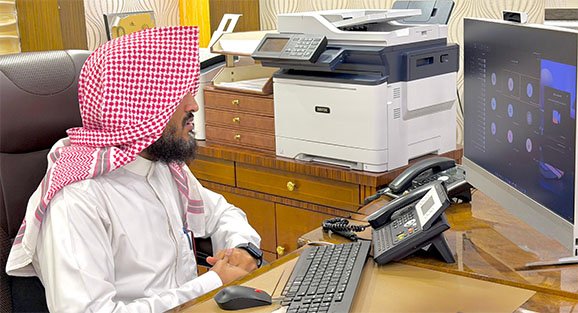 الشؤون الإسلامية في جازان تقيم ورشة عمل للمراقبين والمراقبات عبر الاتصال المرئي