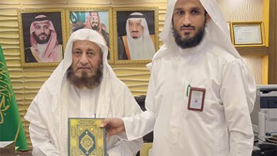 مدير الشؤون الإسلامية بجازان يُكرّم منسوب مسجد أمضى أكثر من أربعة عقود في خدمة بيوت الله بمحافظة الدرب