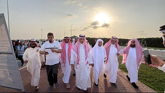 محافظ محافظة ضمد يرعى انطلاق برنامج المشي