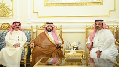 أمير منطقة جازان يعزي أسرة بن لبدة في وفاة والدهم