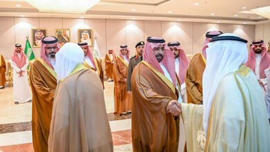 أمير جازان ونائبه يستقبلان المهنئين بمناسبة حلول شهر رمضان