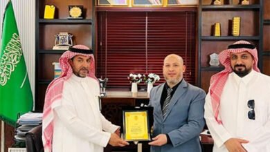 تكريم مدارس نخبة الشمال العالمية والأهلية برفحاء في موسم التشجير الوطني