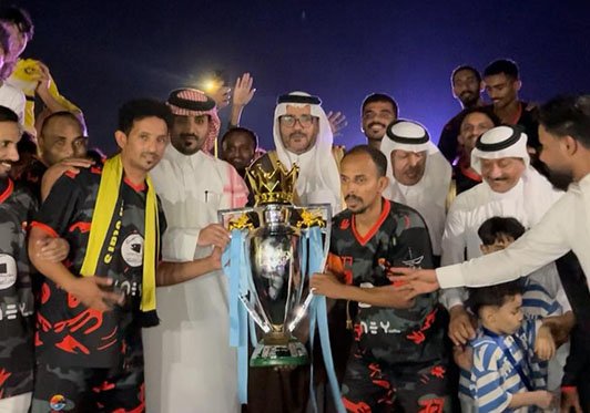 بحري قماح يتوج بكاس بطولة بلدية فرسان الرمضانية