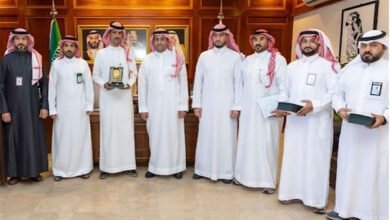 تكريم المراقبين الميدانيين ببيئة الحدود الشمالية تقديرًا لجهودهم الرقابية