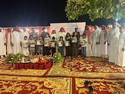 محافظ أحد المسارحة يشارك الأيتام مأدبة الإفطار السنوي تزامناً مع "اليوم العالمي لليتيم
