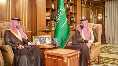أمير منطقة جازان يستقبل مدير الفرع الجنوبي للهيئة العامة للغذاء والدواء