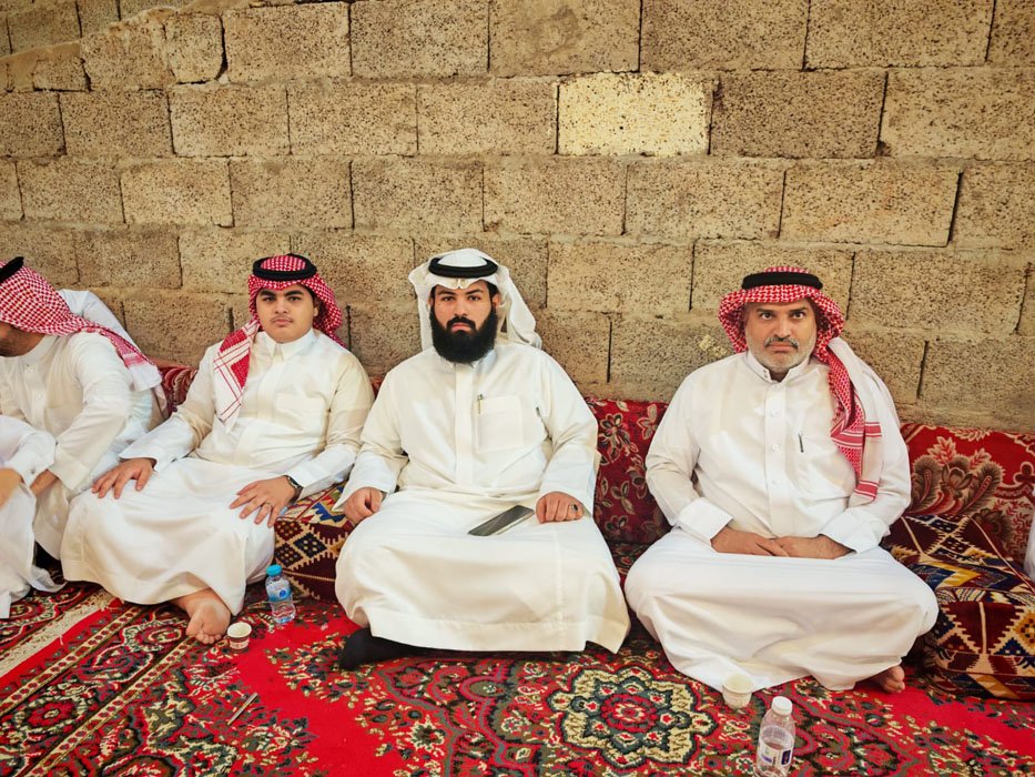 أبناء الشيخ أحمد أسعد العبدلي يحتفلون بعيد الفطر بمحافظة فيفاء