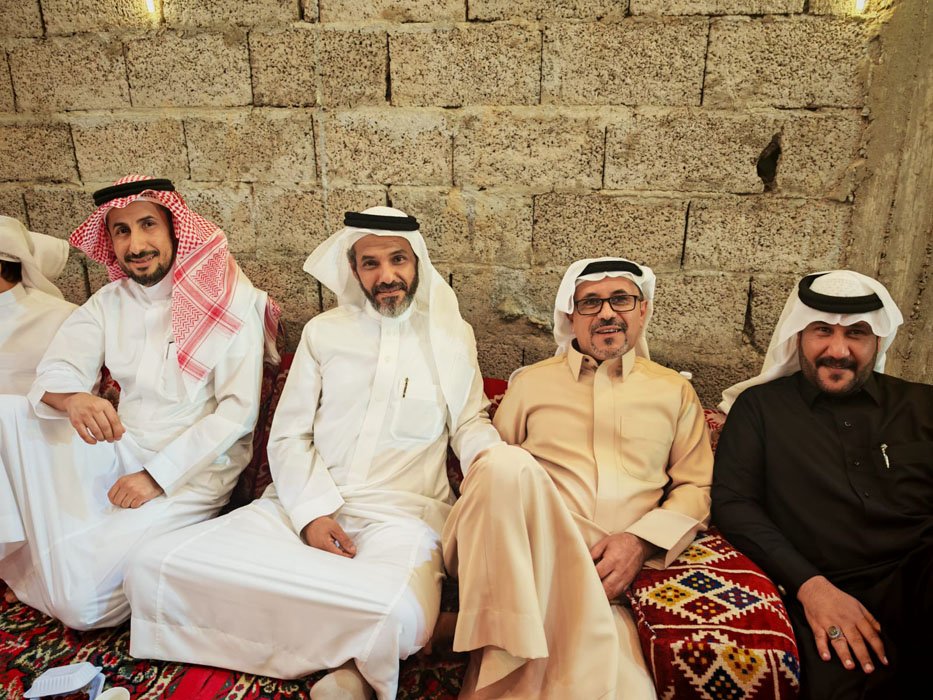 أبناء الشيخ أحمد أسعد العبدلي يحتفلون بعيد الفطر بمحافظة فيفاء