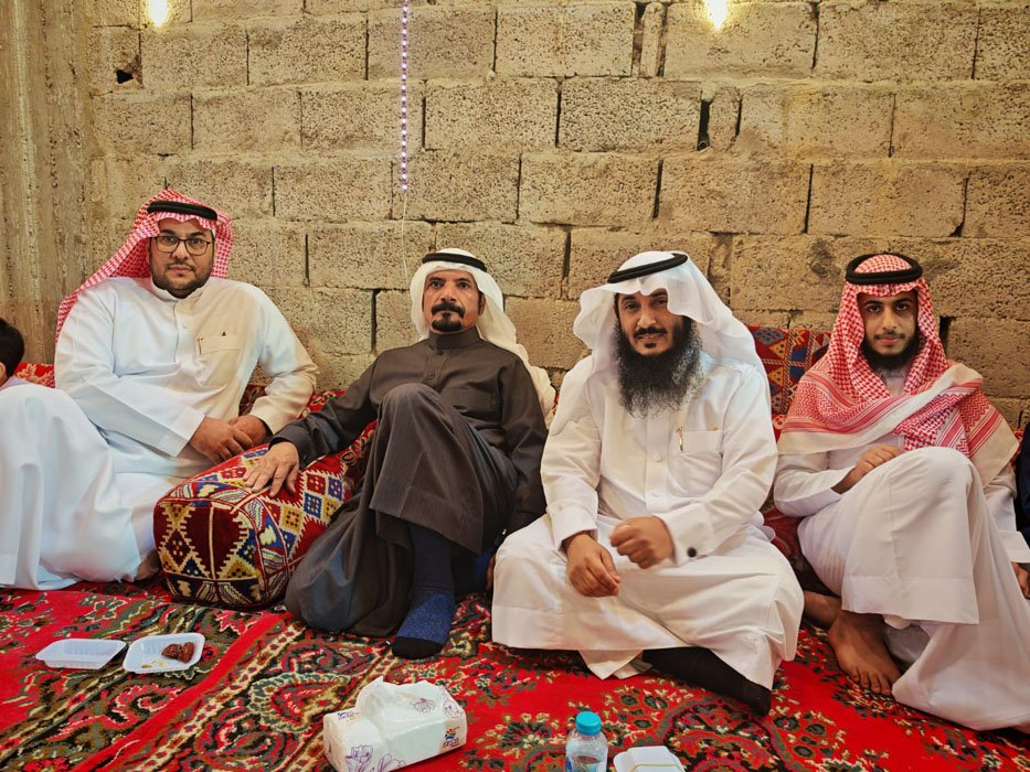 أبناء الشيخ أحمد أسعد العبدلي يحتفلون بعيد الفطر بمحافظة فيفاء