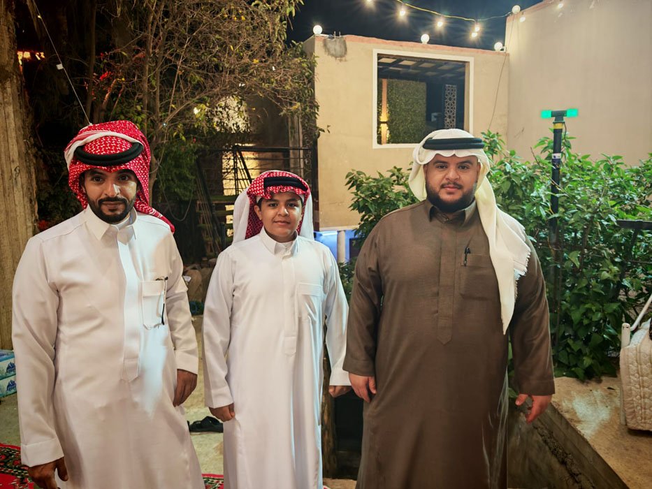 أبناء الشيخ أحمد أسعد العبدلي يحتفلون بعيد الفطر بمحافظة فيفاء