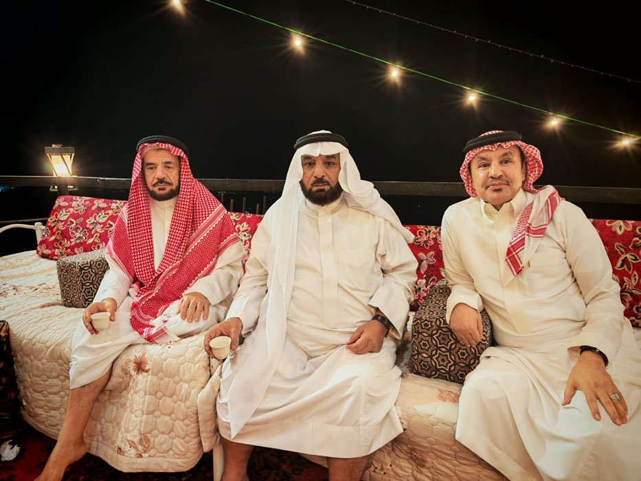 أبناء الشيخ أحمد أسعد العبدلي يحتفلون بعيد الفطر بمحافظة فيفاء