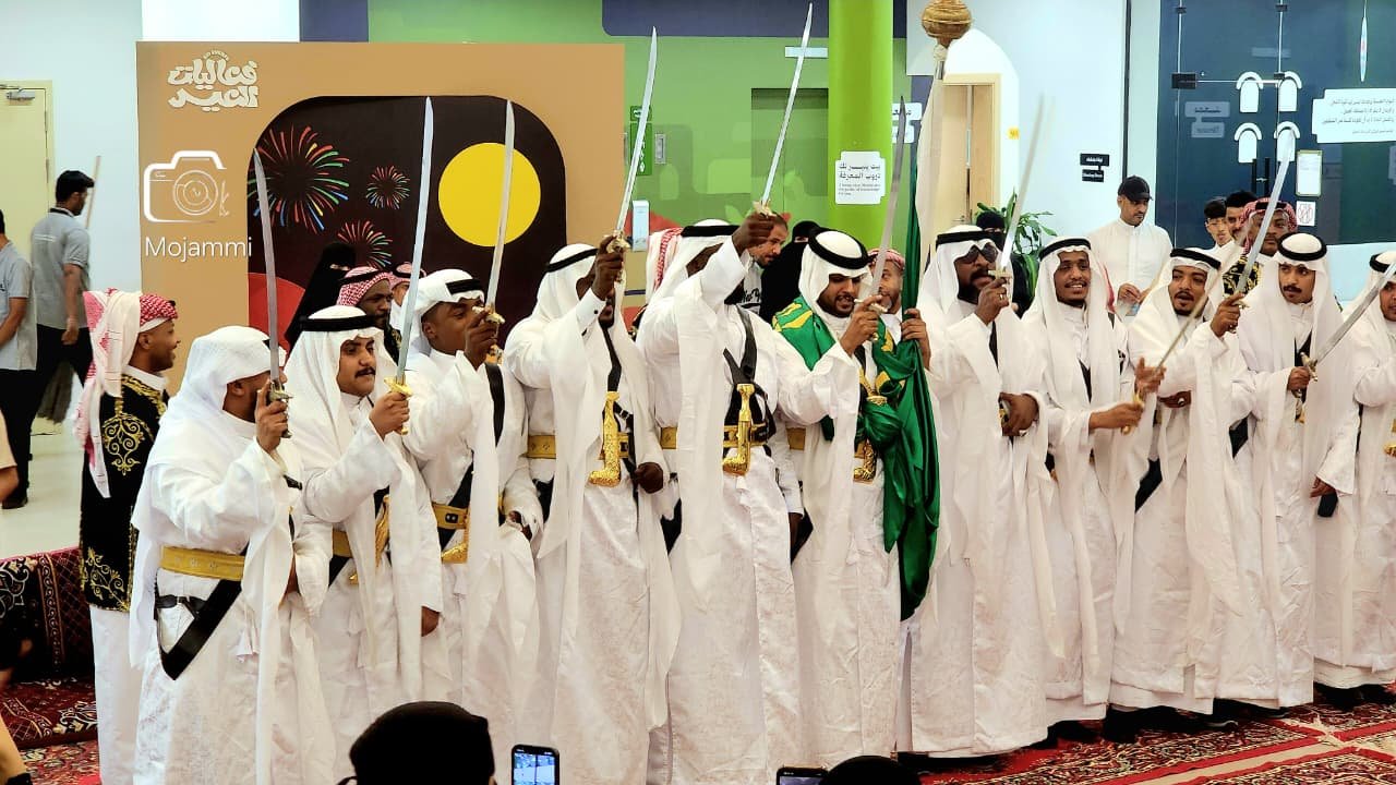 انطلاق فعاليات عيد الفطر بمكتبة جازان العامة وسط أجواء احتفالية متنوعة