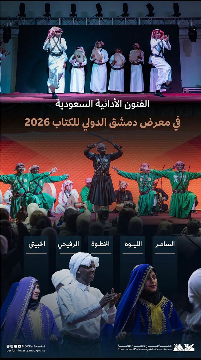الفنون الأدائية السعودية… حين يتكلّم الإرث بلغة العالم