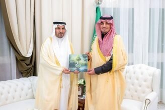 نائب أمير منطقة الباحة يستقبل مدير عام فرع وزارة البيئة والمياه والزراعة بالمنطقة