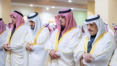 سمو نائب أمير منطقة الباحة يؤدي صلاة عيد الفطر المبارك