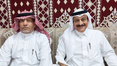 صور الشاعر عيسى الفيفي في ضيافة رجل الأعمال المشنوي بتبوك