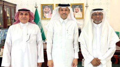 رئيس مجلس جمعية الريادة السياحية يزور آمين عام غرفة جازان