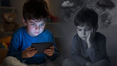 خطر الأجهزة على مزاج أطفالك