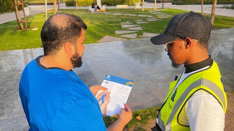 مجمع الملك عبدالله الطبي بجدة يُفعّل برنامج التوعية بسرطان القولون والمستقيم في عدد من المرافق العامة بالمحافظة