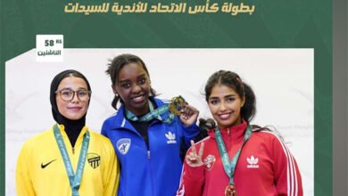 عرش الحديد يُتوَّج بأنامل سعودية… ثلاث بطلات يكتبن المجد في كأس الاتحاد للأندية للسيدات