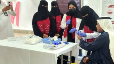 مستشفى جازان التخصصي يفتتح حملة التوعية بالتبرع بالصفائح الدموية