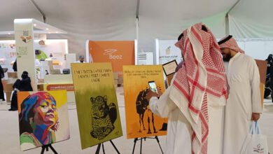 نادي فنون جازان يثري فعاليات "حصاد المانجو 2026" بصبيا بلوحات تشكيلية مميزة