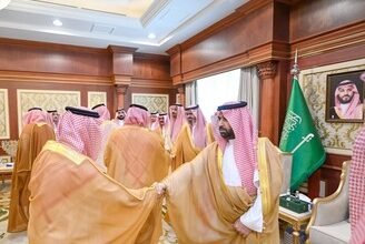 أمير منطقة جازان يلتقي المحافظين المكلفين