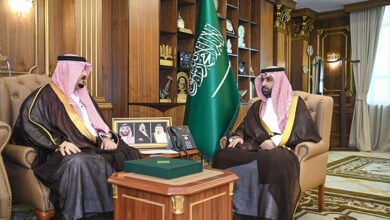 أمير جازان يستقبل المدير العام لفرع المركز الوطني للرقابة على الالتزام البيئي بالمنطقة