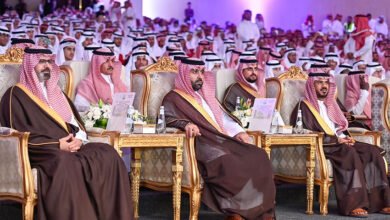 أمير جازان يرعى حفل تكريم 1948 متفوقًا ومتفوّقة من طلبة تعليم المنطقة