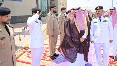 أمير منطقة جازان يزور مقر قيادة حرس الحدود بالمنطقة