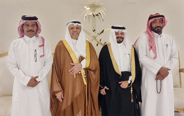 محمد الشنبري عريسًا في مكة المكرمة